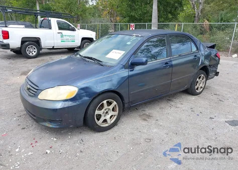 2004 Toyota Corolla Le z USA, uszkodzony, nr VIN 2T1BR32E54C297464